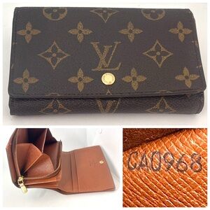 Louis Vuitton Brown Monogram Wallet
